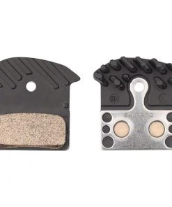 Shimano J04C Metal Disc Brake Pads with Fins